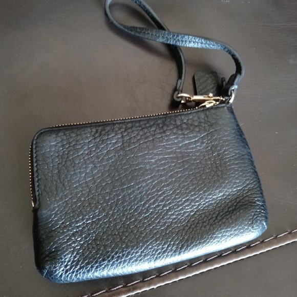 Coach double zip wristlet - Picture 3 of 6